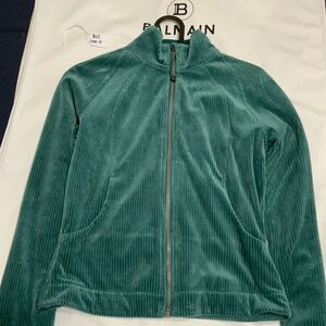 Green Velvet Lululemon Sweater